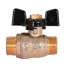 Кран шаровый WaterMark Wm108-3/4 ш/ш 3/4", ручка бабочка