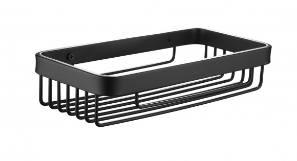 Полка Rainbowl FORA прямая решетка (0034-7) черная