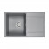 Мойка кварцевая FLUGEN, PM217850-GRM, серый металлик,Paulmark