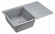 Мойка кварцевая FLUGEN, PM217850-GRM, серый металлик,Paulmark