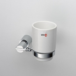 Стакан для зубных щеток керамика к стене SCHEIN (053C-R)