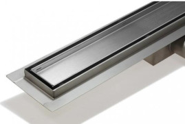 Трап-лоток нержавейка с решеткой под плитки 70 x800мм TIM