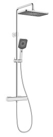Душевая система KAISER 01377 Cube с термостатом 6282