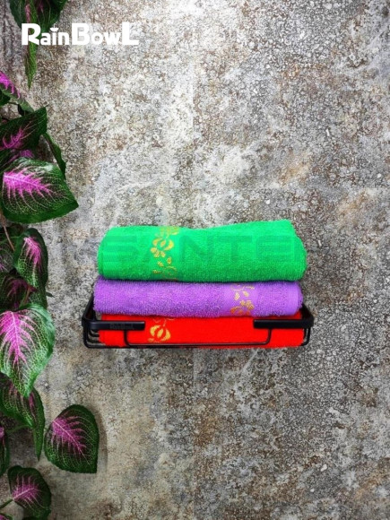 Полка Rainbowl FORA прямая решетка черная 23 см (0034-7S)