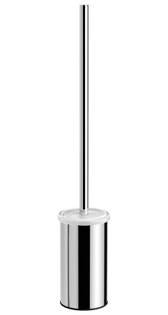 Ерш для унитаза Langberger хромированный напольный, палка 56 см 23027A