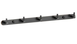 Планка VIKO V-725 5 вертикальных крючка, латунь, Black (состаренный черный)