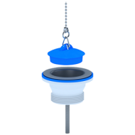 М205 Выпуск 1-1/4" с нерж. сеткой + пробка АНИ М205 Выпуск 1-1/4" с нерж. сеткой + пробка АНИ