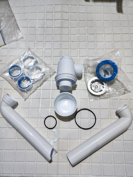 Уценка 1 Сифон АНИ Пласт А5000 Грот 1½”* 40 смещённый