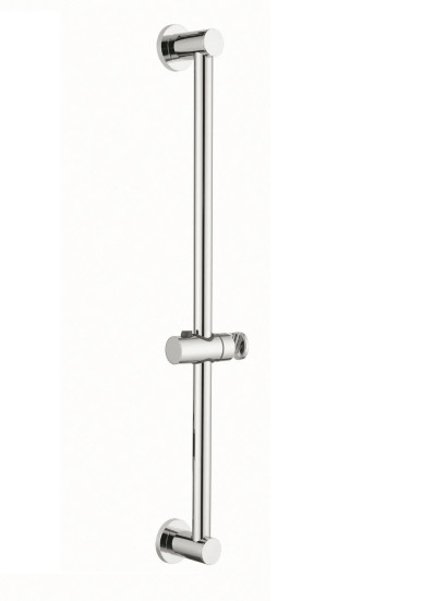 Душевая стойка VIKO V-0927 настенная круглая с держателем для лейки, без комплекта металл/пластик хром