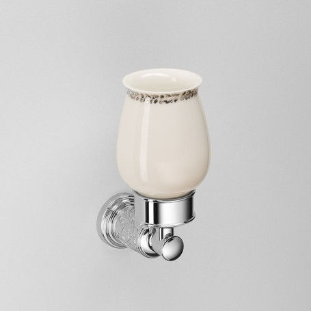 Стакан для зубных щеток керамика к стене SCHEIN (7065011)