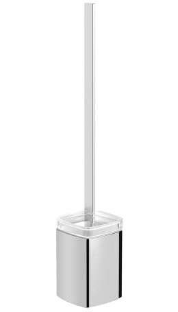 Ерш для унитаза Langberger хромированный квадратный напольный малый 11327A