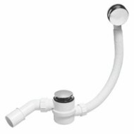 Обвязка McALPINE MRB11 для ванны автомат 330-770мм (сифон, выпуск, перелив, колено, сифон, клапан)