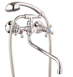 Смеситель G-Lauf QMT7-A722 для ванны крест кер. (картридж) Zn