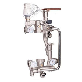 Насосно-смесительный узел для 180мм теплого пола TIM/ JH-1033