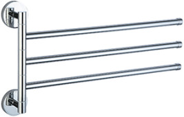 Держатель VIKO V-225 Circle полотенца 3-й, поворотный, 420x225x45мм, хром