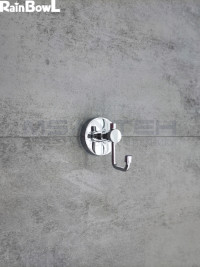 Крючок Rainbowl LONG для ванной 2227-2 одинарный хром