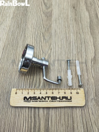 Крючок Rainbowl LONG для ванной 2227-2 одинарный хром