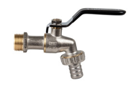 Кран шаровый WaterMark Wm124-1/2 с носиком 1/2" ECO 