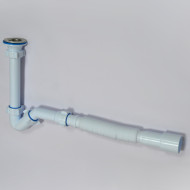 Сифон АНИ Пласт BD1016 для биде1-1/4" х 32 с трубой 32*40/50 Сифон АНИ Пласт BD1016 для биде1-1/4" х 32 с трубой 32*40/50