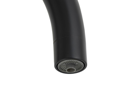 Смеситель KAISER 26744-9 Merkur для кухни, с краном для питьевой воды, черный матовый