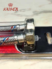 Подводка Kaiser 12*50cm*M10 гибкая 0,5 в блистере (12x50cm M10x1 F1'2) и (M10(L35)x1 F1'2)