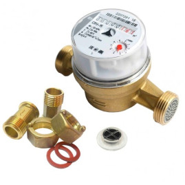 Счетчик воды МЕТЕР 1/2" универсальный) 01.2025