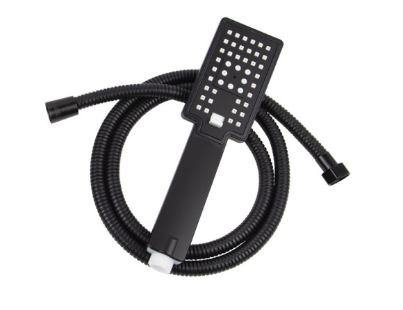 Уценка 1 Смеситель для ванны VIKO V-7745 ф35 (встр. перекл) L-40см Black, латунь