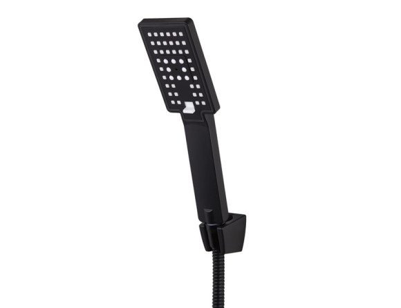 Уценка 1 Смеситель для ванны VIKO V-7745 ф35 (встр. перекл) L-40см Black, латунь