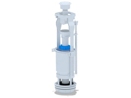 Сливной механизм АНИ Пласт WC7030 эконом (кнопка хром)