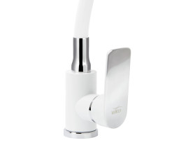 Смеситель для кухни VIKO V-7758 Ф35 White, латунь