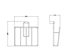 Газетница SCHEIN D0616H