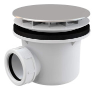 Сифон Alca PLAST А49CR Ф90 для душевого поддона, хром