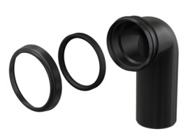 Уголок для инсталляии DN90 x90 ABA