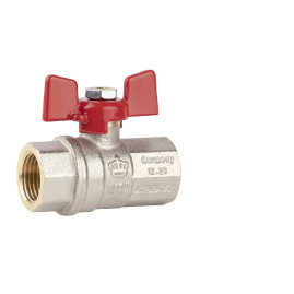 902 Кран KAISER 1/2" г/г баб. супер-ус (латунь) /20 шт/