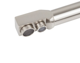 Смеситель для кухни с краном для питьевой воды VIKO V-5705 Ø35 Silver (латунь)