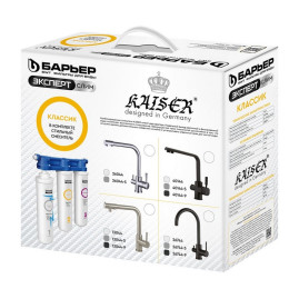 Комплект "Cмеситель KAISER 26744-9 + фильтр Барьер"