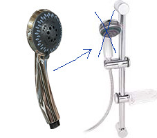 Душевая стойка VIKO V-0930 с 3-х режимной лейкой