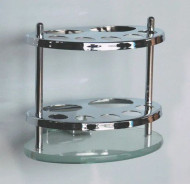 Держатель Rainbowl CUBE 2739-1 "Овал" на 5 зубных щеток к стене