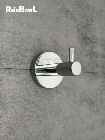 Крючок Rainbowl LONG для ванной 2227-8 одинарный хром