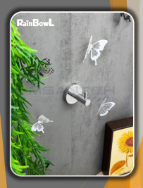 Крючок Rainbowl LONG для ванной 2227-8 одинарный хром 