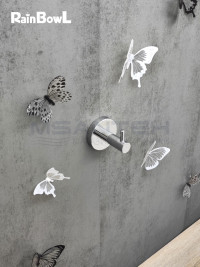 Крючок Rainbowl LONG для ванной 2227-8 одинарный хром 