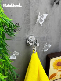 Крючок Rainbowl LONG для ванной 2227-8 одинарный хром 