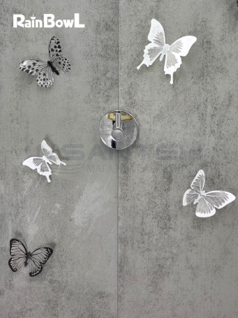 Крючок Rainbowl LONG для ванной 2227-8 одинарный хром