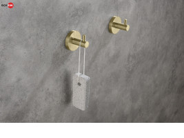 Крючок SCHEIN одинарный матовое золото (9111BG)