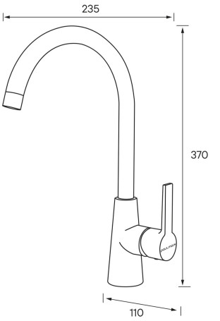 Смеситель для кухни PAULMARK Holstein Ho212065-431