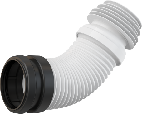Колено гибкое Alca PLAST M9006 для инсталляции d90/100 L230-450мм