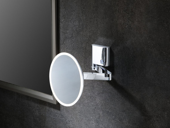 Зеркало косметическое Langberger к стене с настраиваемой подсветкой (холодный/теплый) 82185-3S