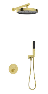 Душевая система KAISER 08277-3 Sano скрытого монтажа, с термостатом