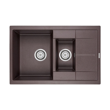 Мойка кварцевая FESTE, PM237850-CO, кофе 775х495мм, Paulmark