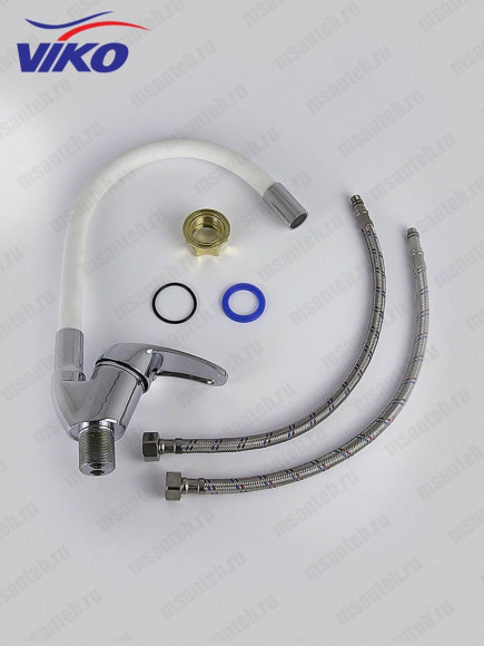Смеситель VIKO V-3244 для кухни, с гибким изливом